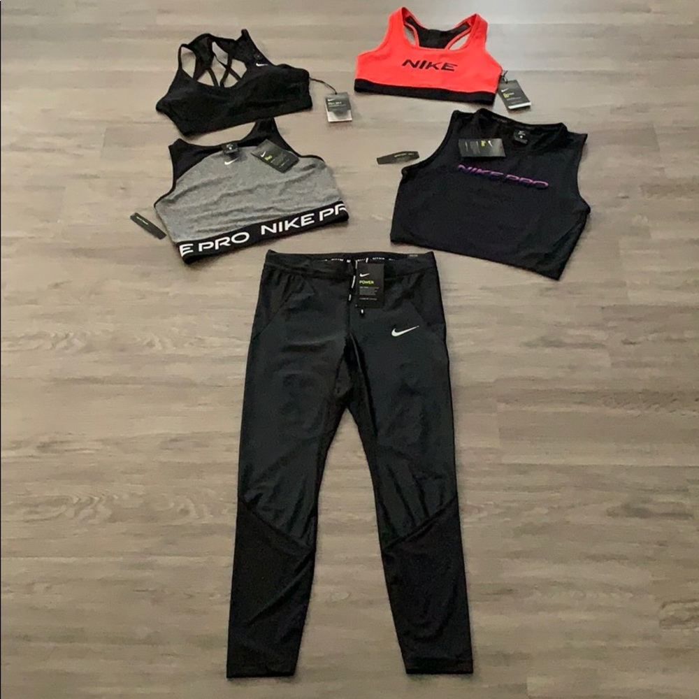 NEW ❗️7/8 leggings with drawstring - NIKE - NWT✨ - Picture 8 of 8
